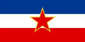 Bandera de Yugoslavia