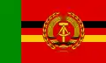 Bandera de los buques guardacostas de la Armada Popular.