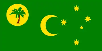 Bandera del Territorio de las Islas Cocos