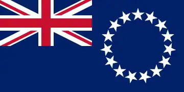 Bandera de las islas Cook