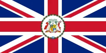 Bandera del Gobernador (1906-1968)