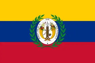 Bandera de la Gran Colombia