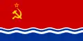 Bandera de la RSS de Letonia (1953-1967)