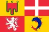 Bandera de Auvernia-Ródano-Alpes