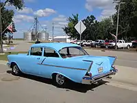 Chevrolet 1957 Uno-Cincuenta 2 puertas Sedan (ruedas no estándar)