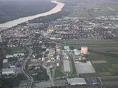 Vista aérea de Tulln