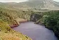 Laguna Comprida en las islas Azores.