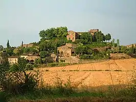 Vistas del castillo de Foixá