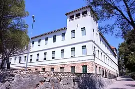Vista general del Hospital Ferris en el Sanatorio de Fontilles, en Vall de Laguar (Alicante), 2017.