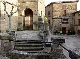 Plaza de la iglesia.