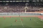 Fútbol femenino entre Corea del Norte y Nigeria.