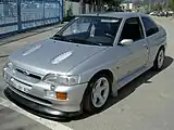 Escort RS Cosworth plateado