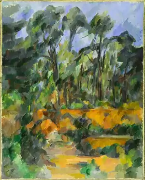Cézanne, Bosque