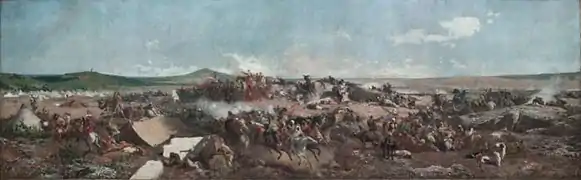 La batalla de Tetuán, de Fortuny (1864).