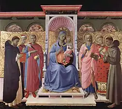 Pala di Annalena, de Fra Angelico (ca. 1430-1440)