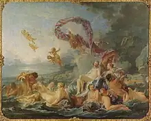 François Boucher, El triunfo de Venus