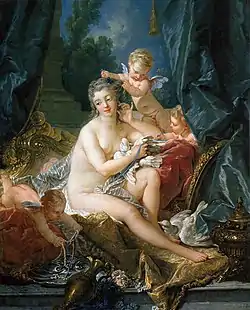 Venus arreglándose (1751).