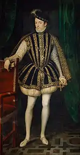 Carlos IX de Francia, hacia 1566