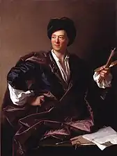 Retrato del pintor François-Alexandre Verdier. 1703. Palacio de Versalles.