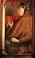 Justo de Gante, Retrato de Petrarca