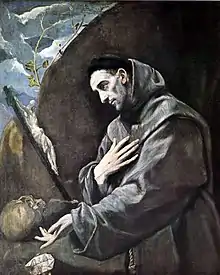 Francisco de Asís, fundador de la orden franciscana y maestro de la vida espiritual del siglo XIII.