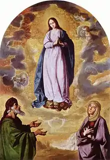 Zurbarán, La Inmaculada Concepción, 1660