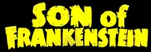 Logo Oficial en inglés de El hijo de Frankenstein, 1939.