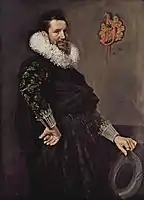 Paulus van Beresteyn - Óleo sobre lienzo, 137,5 x 104 cm, Museo del Louvre, París.
