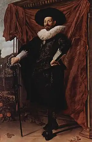 Retrato de Willem van Heythuysen - Óleo sobre lienzo, 204,5 x 134,5 cm, Alte Pinakothek, Múnich.