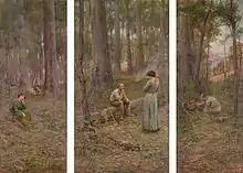 El pionero, de Frederick McCubbin, 1904.