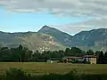 Los Prealpes (Prealpi Carniche) desde la pianura de Gemona