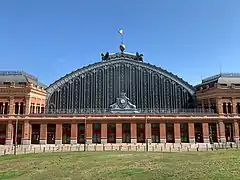 Estación de Madrid Atocha, en Madrid, España