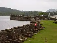 Castillo de San Jerónimo, en Portobelo (Panamá).