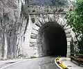 Entrada sur del túnel romano