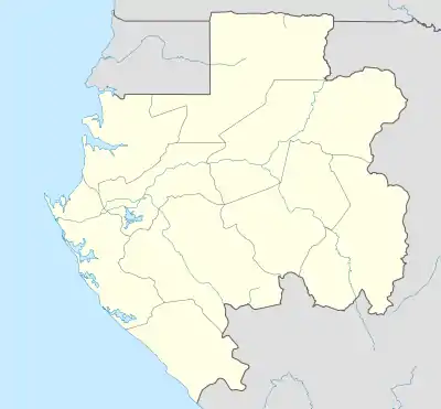 Omboué ubicada en Gabón