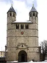 Iglesia  abacial de Gandersheim (852-877)