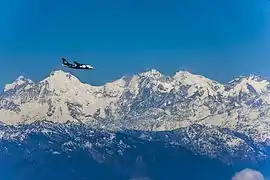 Ganesh, La cordillera vista desde Chandragiri