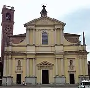 Iglesia parroquial de Garlasco.