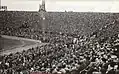 Multitud en el estadio Gasometro (1941)