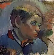 Paul Gauguin, Tête de jeune paysan (1888).