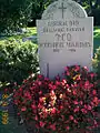 Tumba de Dro en el Cementerio Mount Auburn, Watertown, Massachusetts (antes de su repatriación a Armenia)