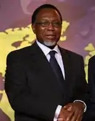 Presidente Kgalema Motlanthe asiste a evento por el DIH; Sudáfrica, 2009.