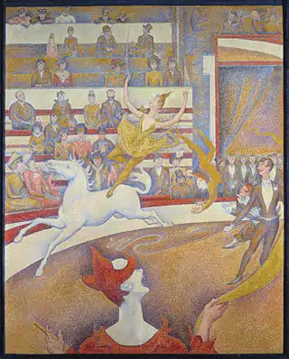 El circo, 1891, Museo de Orsay, París