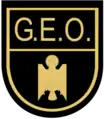 Primer emblema del GEO