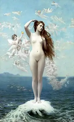 El nacimiento de Venus, 1890
