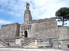Monumento a Juan Sebastián Elcano en Guetaria.