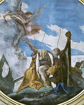 El Rey David tocando el arpa de Tiepolo.