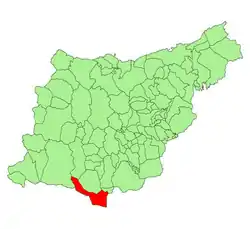 Localización de la Parzonería General de Guipúzcoa y de Álava