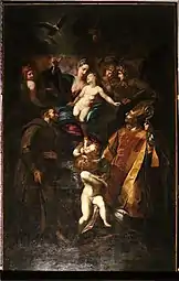 Madonna tra i ss. carlo e francesco d'assisi (ca. 1620), de Giulio Cesare Procaccini