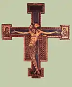Crucifijo de la basílica de Santo Domingo, de Giunta Pisano, ca. 1250.